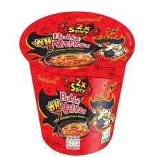 SAMYANG: 2X Spicy Chicken Flavor Ramen Cup, 2.47 oz
