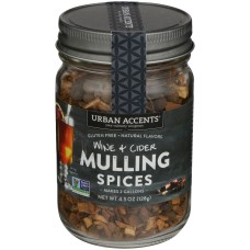 URBAN ACCENTS: Mulling Spice Jar Whole, 4.5 oz