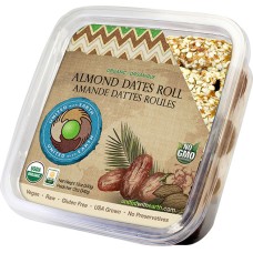 UNITED WITH EARTH: Organic Almond Roll Dates, 12 oz