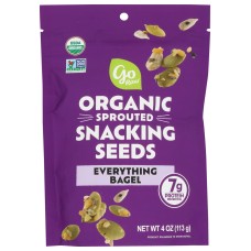 GO RAW: Everything Bagel Snacking Seeds, 4 oz