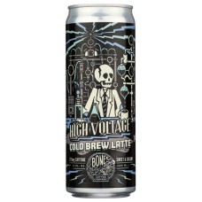 BONES COFFEE COMPANY: High Voltage Cold Brew Latte, 11 fo