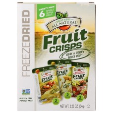 BROTHERS ALL NATURAL: Variety Pack Freeze Dried Fruit Crisps, 2.26 oz