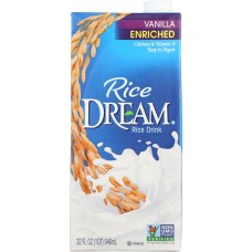 DREAM: Rice Dream Enriched Vanilla Rice Drink, 32 fo