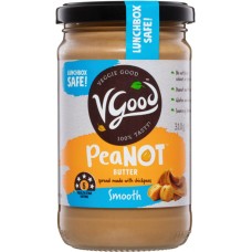 VGOOD: Peanot Smooth Chickpea Butter, 11 oz