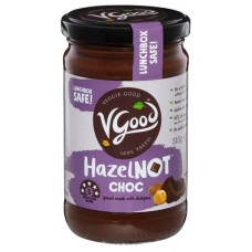 VGOOD: Hazelnot Choc Chickpea Butter, 11 oz