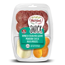 VERONI: Salame Provolone Cheese And Dried Apricot, 2 oz