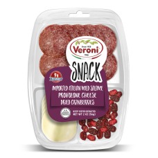 VERONI: Salame Provolone Cheese And Dried Cranberries, 2 oz