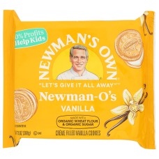 NEWMANS OWN: Vanilla Newman Os Cookies, 13 oz