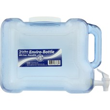 NEW WAVE ENVIRO: 2 Gallon Refrigerator BPA Free Plastic Bottle, 1 ea