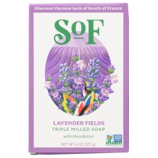 SOUTH OF FRANCE: Lavender Fields Bar Soap, 6 oz