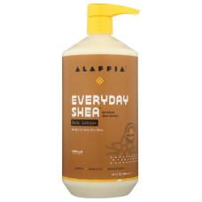 ALAFFIA: Everyday Shea Body Lotion Vanilla, 32 fo