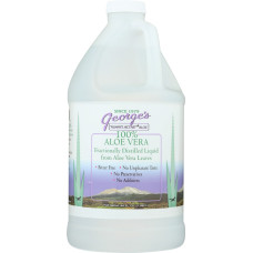 GEORGES: Aloe Vera Fractionally Distilled Liquid, 64 oz GEORGES: Aloe Vera Fractionally Distilled Liquid, 64 oz