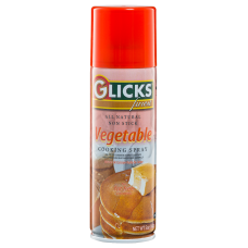 GLICKS: Vegetable Oil Cooking Spray, 5 oz
