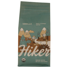 HIKER COFFEE: Vanilla Ground Coffee, 12 oz