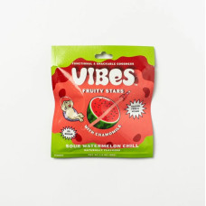 VIBES SNACKS: Sour Watermelon Chill Fruit Snacks, 1.1 oz