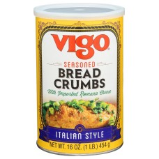 VIGO: Seasoned Italian Style Bread Crumbs, 16 oz