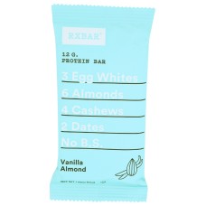 RXBAR: Vanilla Almond Protein Bars, 1.83 oz