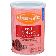 MANISCHEWITZ: Red Velvet Macaroons, 10 oz
