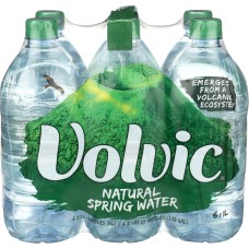 VOLVIC: Natural Spring Water 6pk, 6 lt