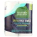 SEVENTH GENERATION: 100 Recycled Paper Towels 6 Rolls Unbleached, 1 ea