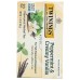 TWINING TEA: Peppermint and Creamy Vanilla Tea, 20 bg