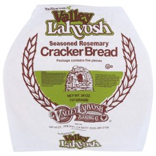 VALLEY LAHVOSH: Seasoned Rosemary Cracker Bread, 26 oz