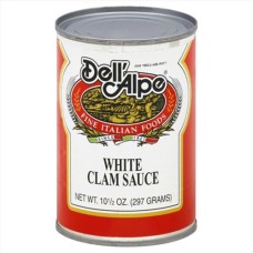 DELL ALPE: White Clam Sauce, 10.5 oz