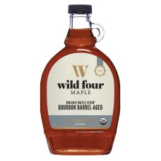 WILD FOUR: Organic Maple Syrup Bourbon Barrel Aged, 8 fo