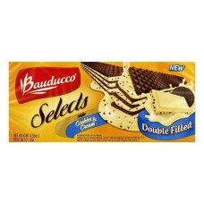 BAUDUCCO: Selects Wafer Cookies and Cream, 4.58 oz