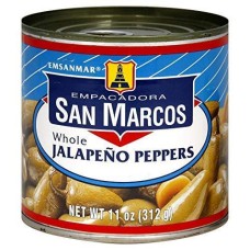 SAN MARCOS: Whole Jalapeno Peppers, 11 oz