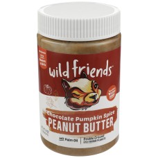 WILD FRIENDS: Chocolate Pumpkin Spice Peanut Butter, 16 oz