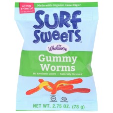 SURF SWEETS: Gummy Worms, 2.75 oz