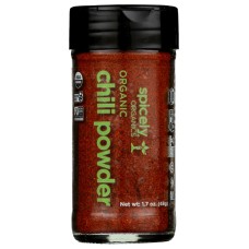 SPICELY ORGANICS: Organic Chili Powder Jar, 1.7 oz
