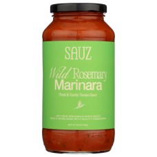 SAUZ: Wild Rosemary Marinara Sauce, 25 oz