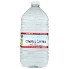 CRYSTAL GEYSER ALPINE SPRING: Natural Alpine Spring Water, 1 ga