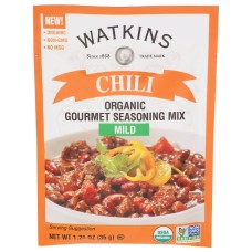 WATKINS: Organic Chili Seasoning Mix, 1.25 oz