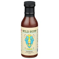 WILD BUFF: Tropical Bbq Sauce, 12 oz