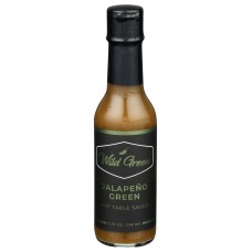 WILD GREEN: Jalapeno Green Hot Table Sauce, 5 oz