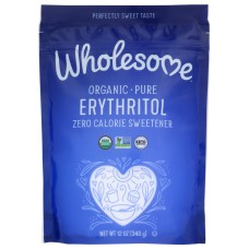 WHOLESOME: Organic Pure Erythritol Zero Calorie Sweetener, 12 oz