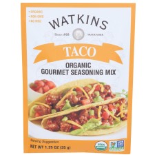 WATKINS: Organic Taco Seasoning Mix, 1.25 oz