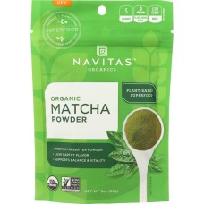 NAVITAS: Organic Matcha Powder, 3 oz