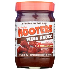 HOOTERS: Wing Sauce 3 Mile Island, 12 oz
