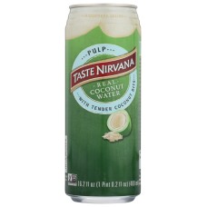 TASTE NIRVANA: Real Coconut Water with Pulp Can, 16.2 fo