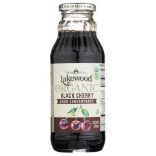 LAKEWOOD: Organic Black Cherry Juice Concentrate, 12.5 fo