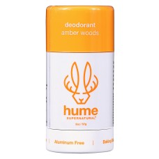 HUME SUPERNATURAL: Amber Woods Deodorant, 2 oz