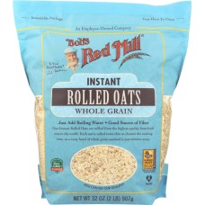 BOBS RED MILL: Instant Rolled Oats, 32 oz