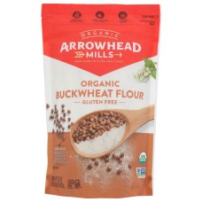 ARROWHEAD MILLS: Organic Gluten Free Buckwheat Flour, 22 oz
