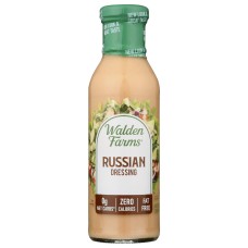 WALDEN FARMS: Russian Zero Calorie Dressing, 12 fo