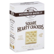 WESTMINSTER: Hearty Squares Crackers, 6 oz