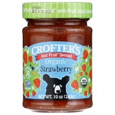 CROFTERS: Just Fruit Spread Strawberry, 10 oz